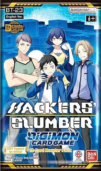 DIGIMON CARD GAME - HACKERS SLUMBER BOOSTER PACK [BT-23] - EN